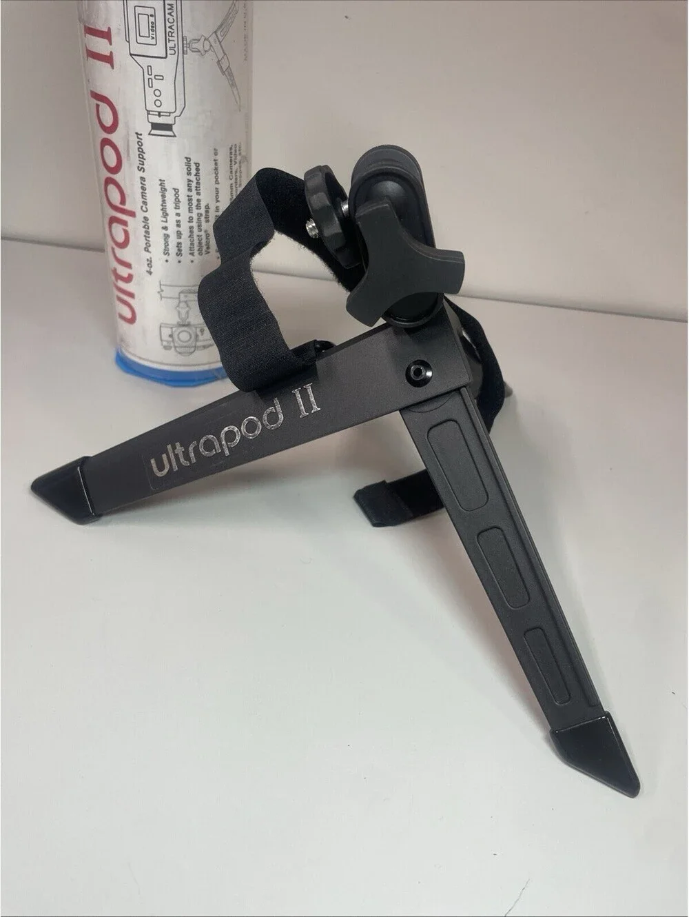 Ultrapod II Mini 4oz Camera Tripod Portable w/Original Case Strap